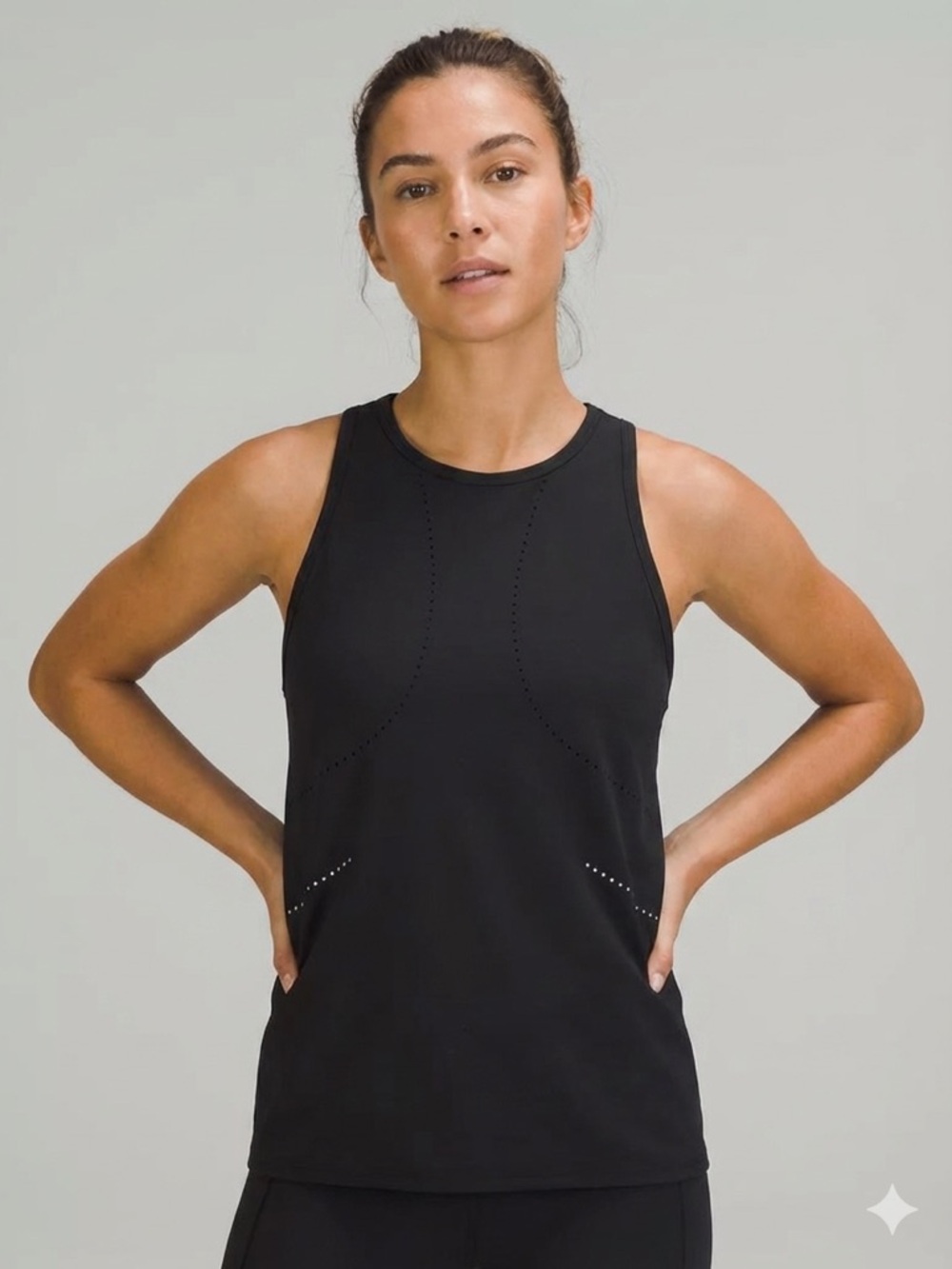 Lululemon Black lightweight Sleeveless Tank Top